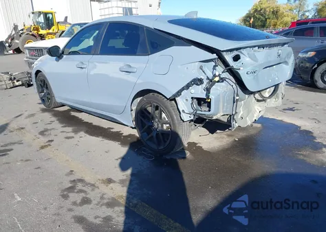 2024 Honda Civic Sport z USA, uszkodzony, nr VIN 19XFL2H81RE002089